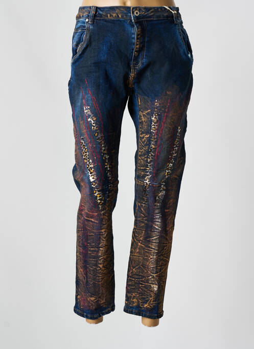 Jeans coupe slim bleu COUTUREVE pour femme