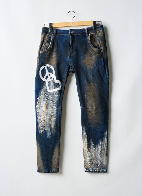 Jeans coupe slim bleu COUTUREVE pour femme