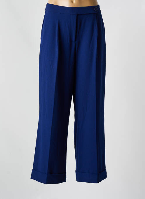 Pantalon droit bleu KING LOUIE pour femme