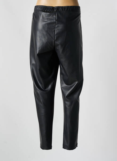 Pantalon droit noir MAT. pour femme