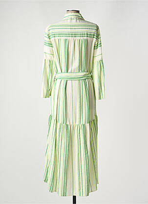 Robe longue manches longues manches longues beige VALERIE KHALFON femme