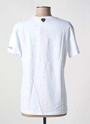 T-shirt sérigraphie manches courtes blanc FRACOMINA femme