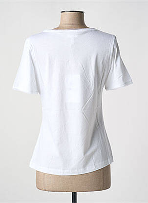 T-shirt sérigraphie manches courtes blanc SPORTALM femme