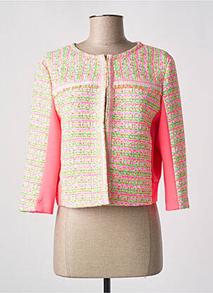 Veste casual col rond rose SPORTALM femme