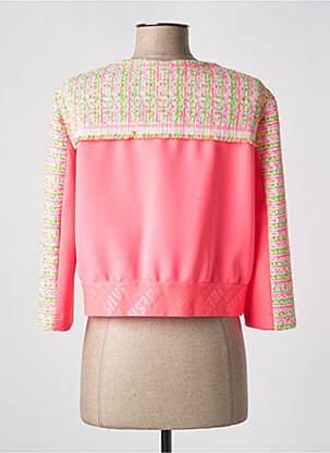 Veste casual col rond rose SPORTALM femme