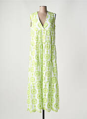 Robe longue jaune VALERIE KHALFON pour femme seconde vue