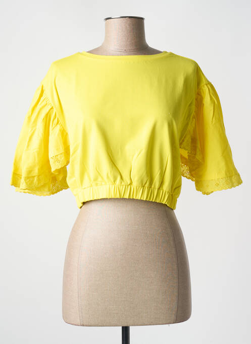 Top jaune FRACOMINA femme