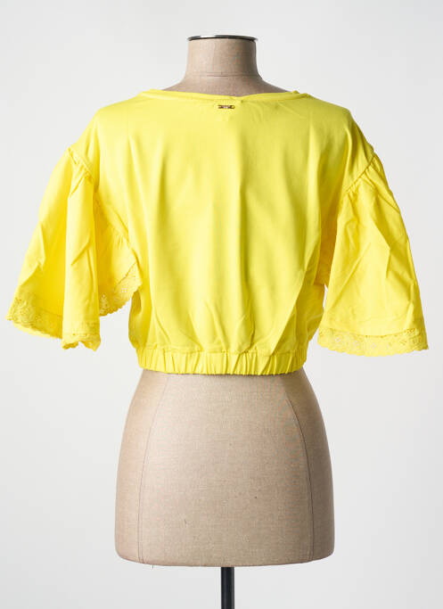 Top jaune FRACOMINA femme