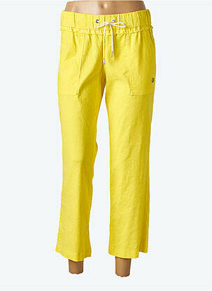Jogging poches taille normale jaune SPORTALM femme