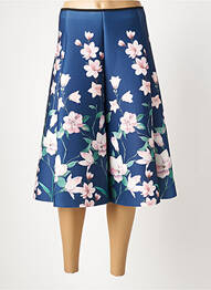 Jupe mi-longue stretch bleu LM LULU femme