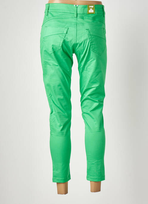 Pantalon 7/8 vert MADEMOISELLE SANS GÊNE pour femme