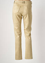 Pantalon slim vert TRICOT CHIC pour femme seconde vue