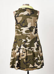 Robe courte vert TRICOT CHIC pour femme seconde vue