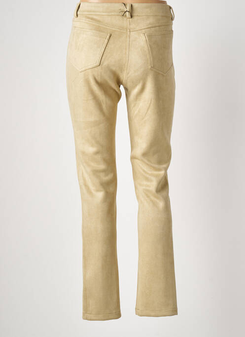 Pantalon slim vert TRICOT CHIC pour femme