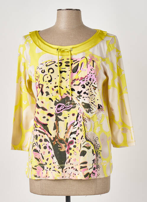 T-shirt jaune SPORTALM pour femme