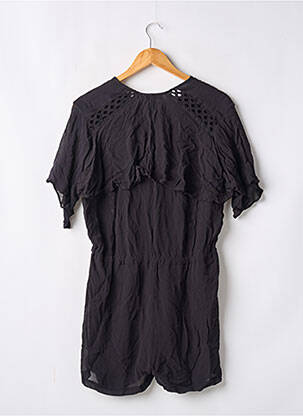 Combishort col v manches courtes noir IRO femme
