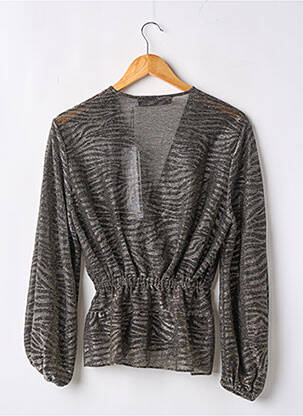 Blouse manches longues manches longues argent IRO femme