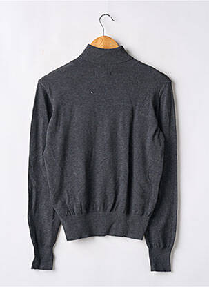 Pull col roulé resserrée sur le bas manches longues gris H&M femme