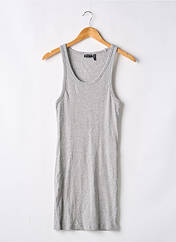 Robe courte gris ASOS pour femme seconde vue