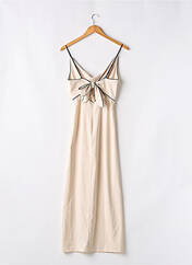 Robe longue beige IN THE STYLE pour femme seconde vue