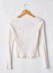 Top blanc ZARA pour femme seconde vue