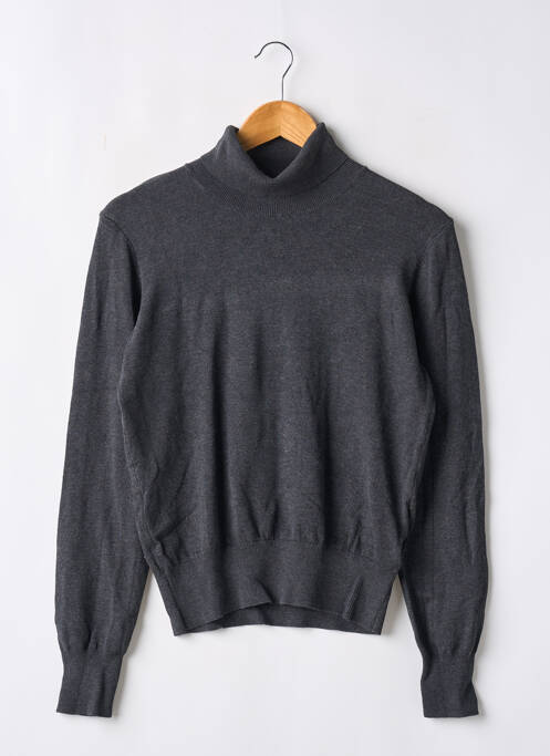 Pull col roulé gris H&M pour femme