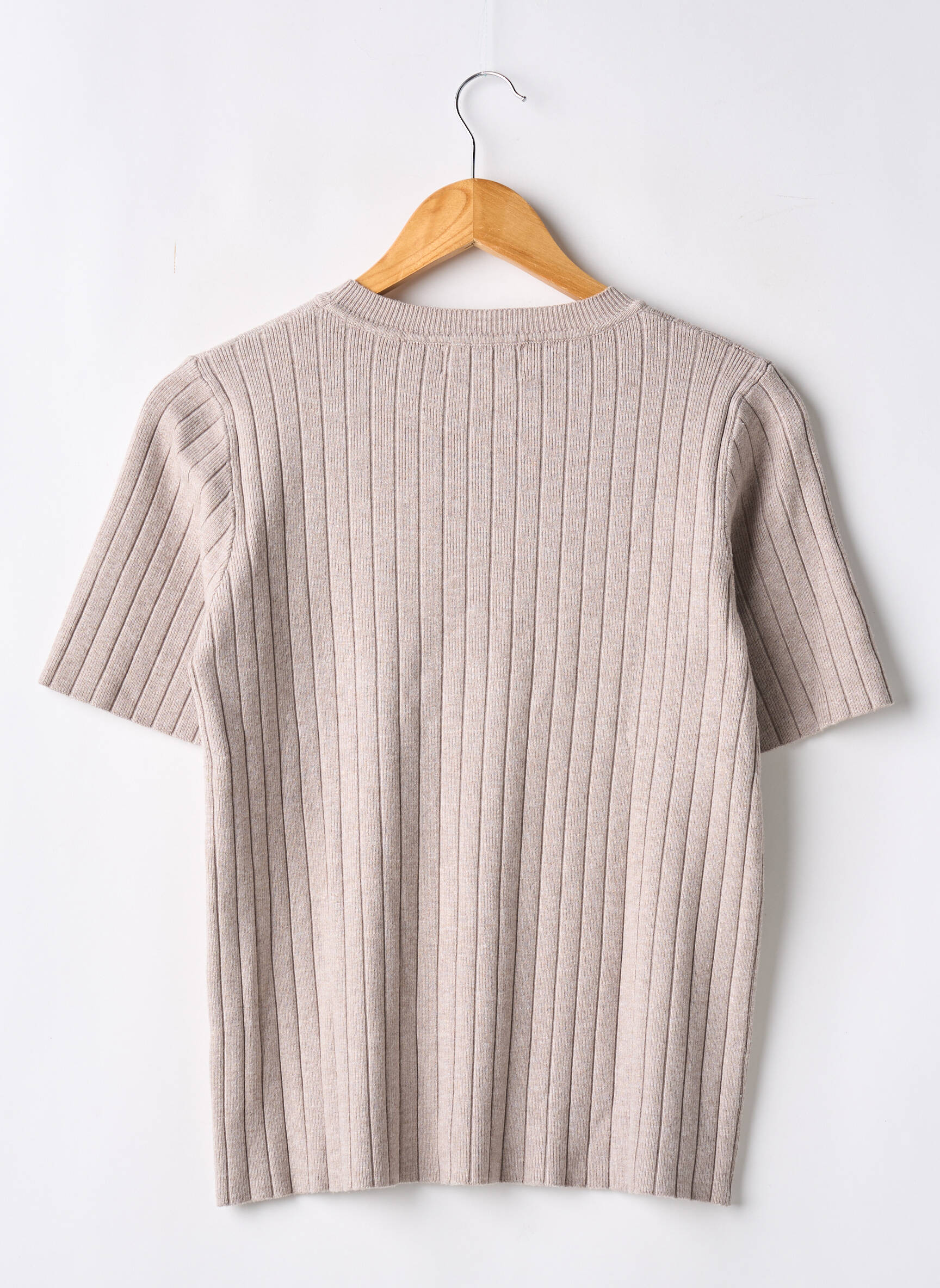 Pull Coupe Cintrée Beige Feelhoo Femme 2528469-beige0 Modz