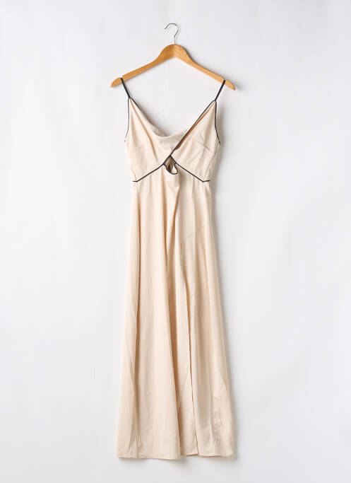 Robe longue beige IN THE STYLE pour femme