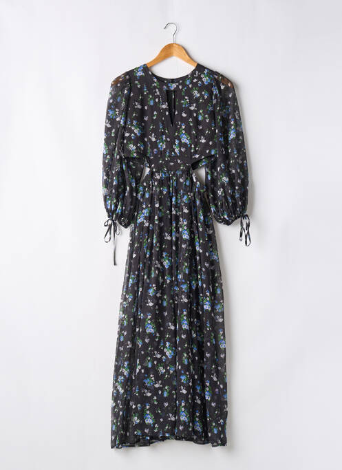 Robe longue noir MAJE pour femme