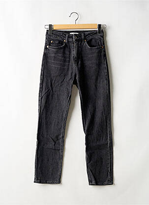 Jeans coupe slim poches noir H&M femme