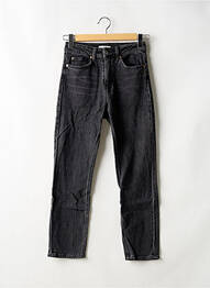 Jeans coupe slim poches noir H&M femme