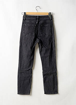Jeans coupe slim poches noir H&M femme
