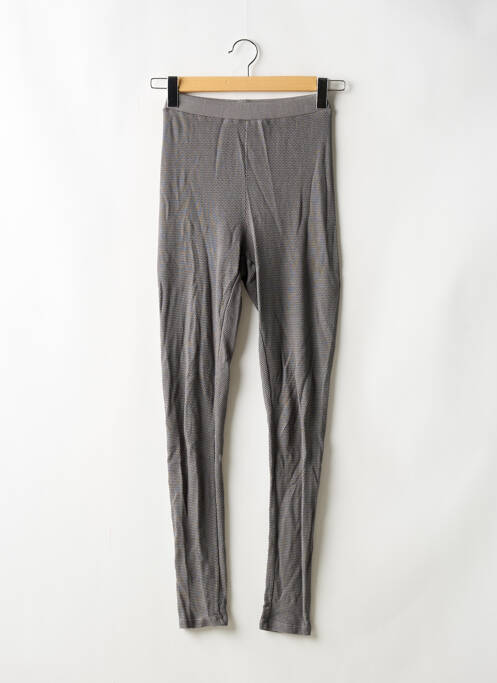 Legging taille élastique gris AMERICAN VINTAGE femme