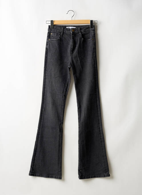 Jean coupe flare gris ZARA pour femme