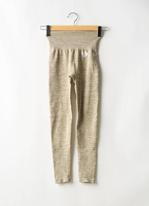 Legging beige SANS MARQUE pour femme