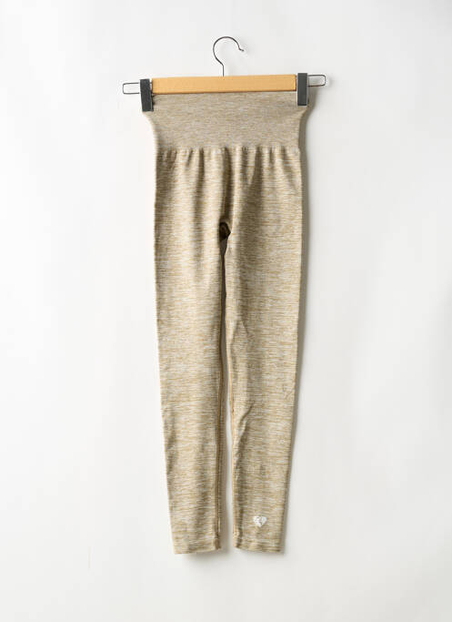 Legging beige SANS MARQUE pour femme