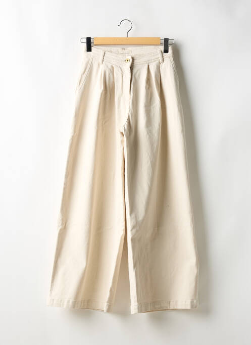 Pantalon flare beige SESSUN pour femme