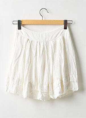 Jupe courte coupe évasée blanc IRO femme