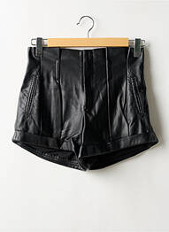 Short fermeture zippée sous rabat avec crochet noir FOR LOVE & LEMONS femme