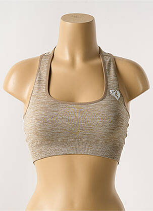 Soutien-gorge sans armature brassieres beige SANS MARQUE femme