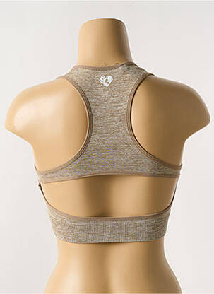 Soutien-gorge sans armature brassieres beige SANS MARQUE femme