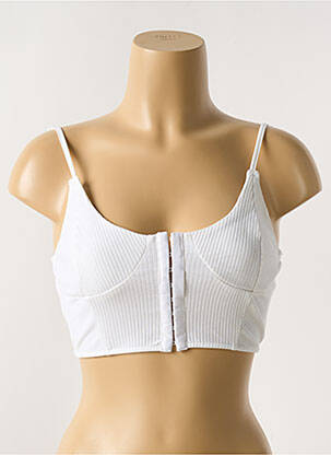 Soutien-gorge blanc SUPERDOWN pour femme