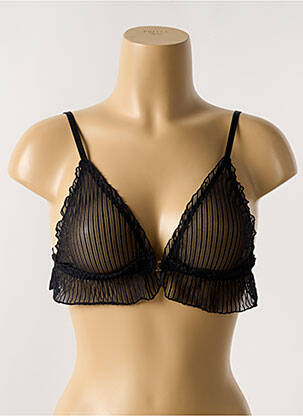 Soutien-gorge noir SANS MARQUE pour femme