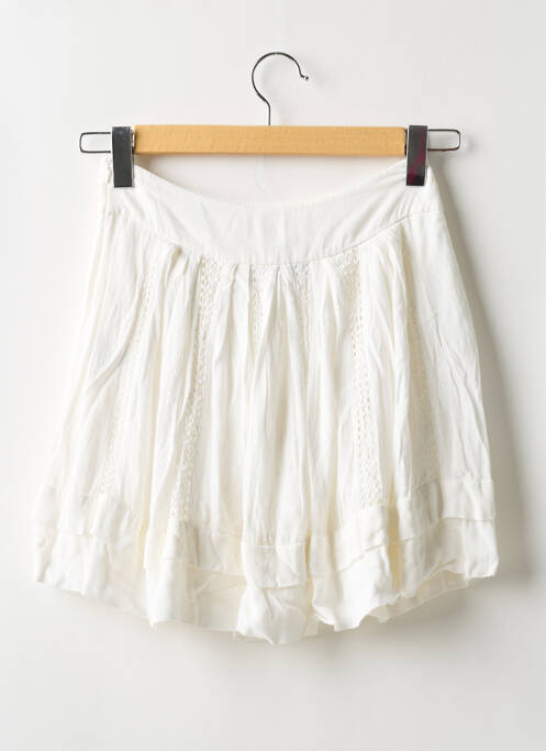 Jupe courte coupe évasée blanc IRO femme
