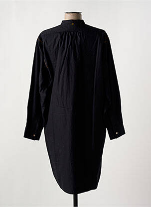 Robe mi-longue manches longues manches longues noir ANTIK BATIK femme