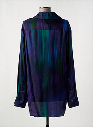 Chemisier imprimé fantaisie manches longues violet VALENTINE GAUTHIER femme