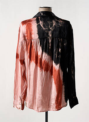 Chemisier coupe fluide manches longues rose CHARLIE JOE femme