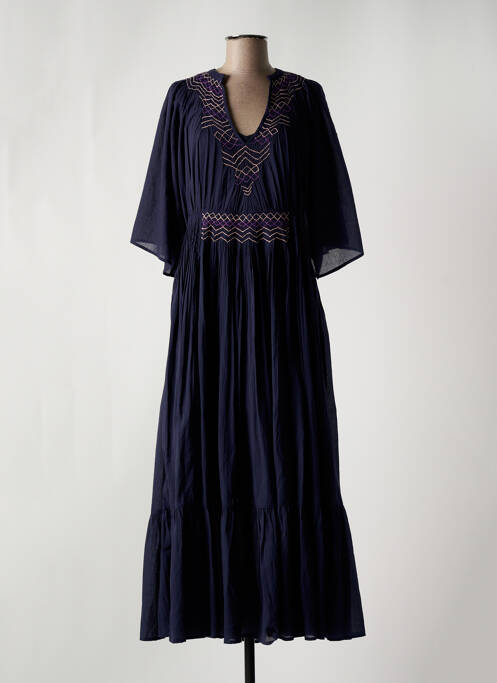 Robe longue bleu ANTIK BATIK pour femme