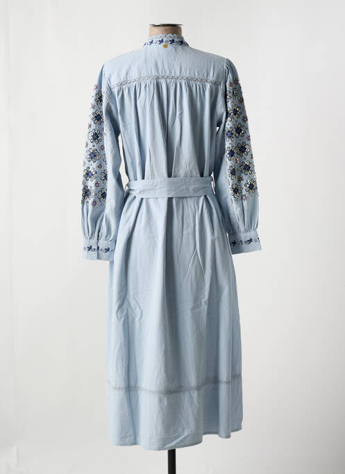 Robe longue bleu ANTIK BATIK pour femme