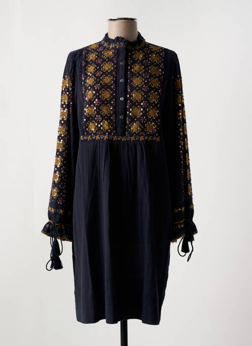 Robe mi-longue bleu ANTIK BATIK pour femme